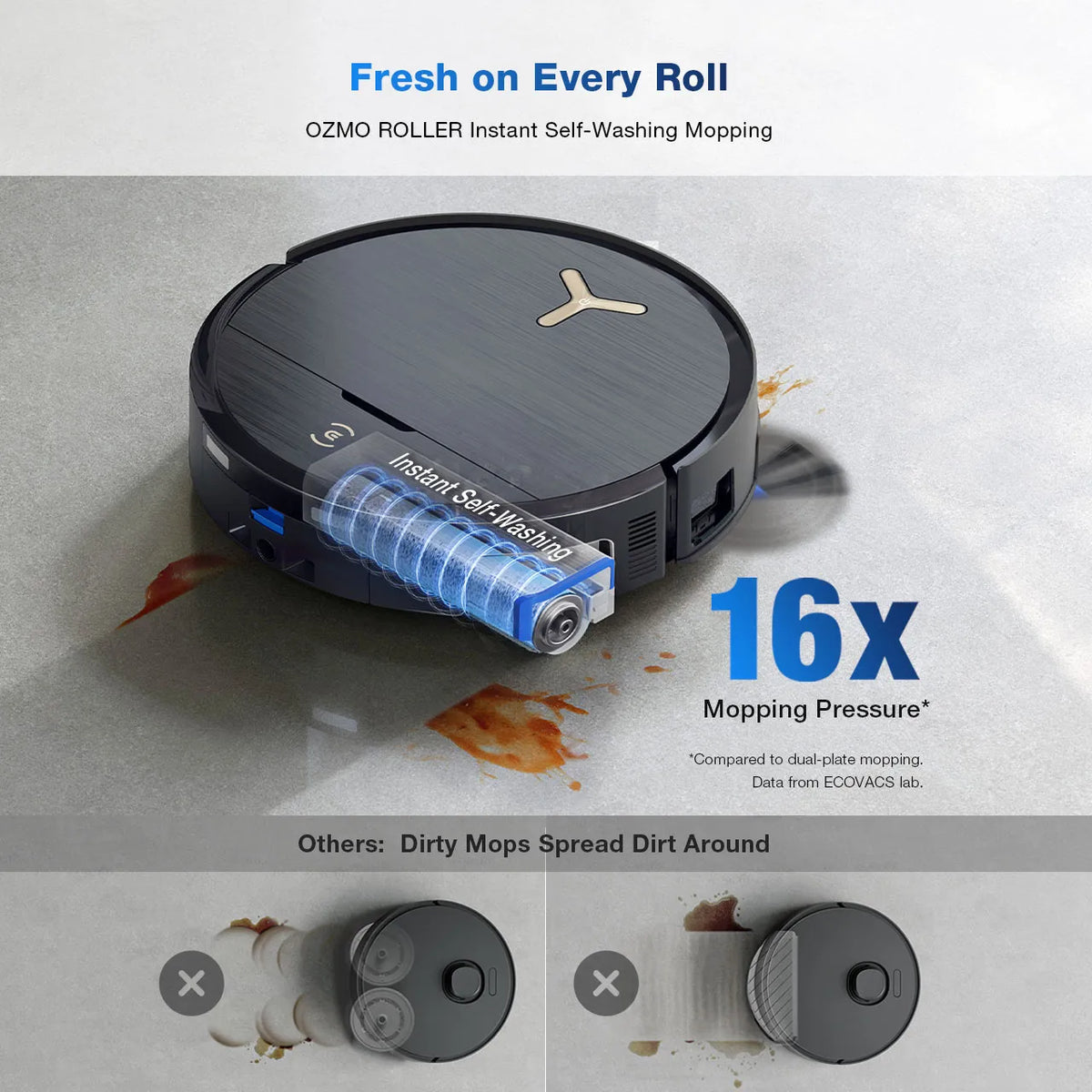 ECOVACS DEEBOT X9 PRO OMNI Robot Vacuum & Mop | 270-DEX61-31EC