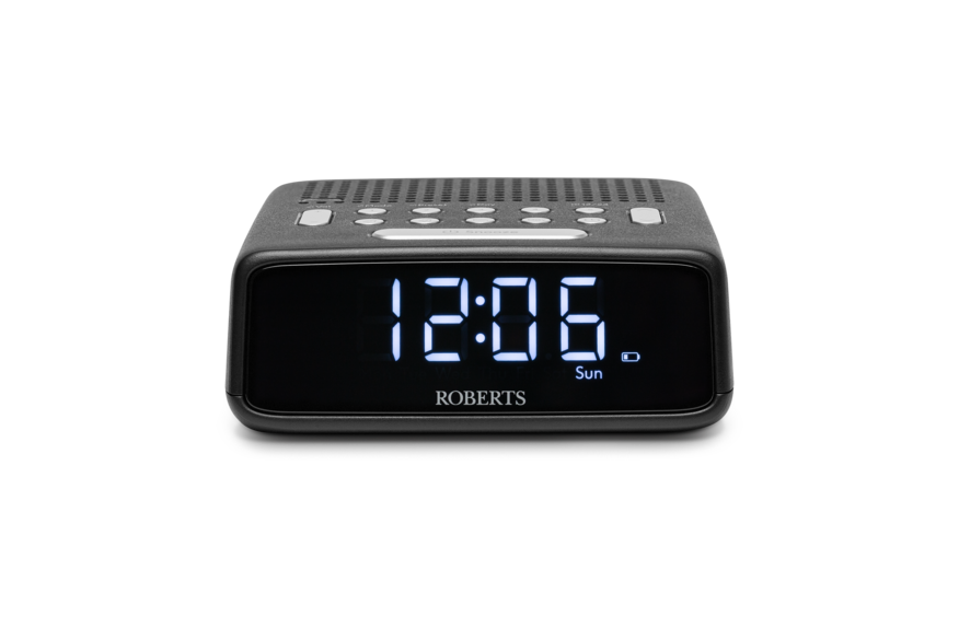 Roberts Ortus FM Dual Alarm FM Clock Radio in Black