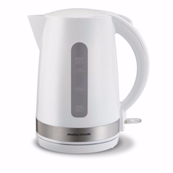 Morphy Richards Premium Plastic Jug Kettle White | 980523