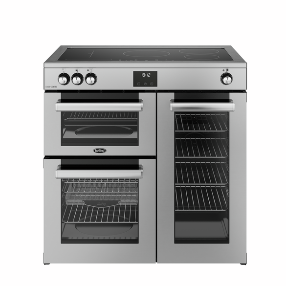 Belling Cookcentre 90cm Induction Range Cooker Stainless Steel | CC90EISTA