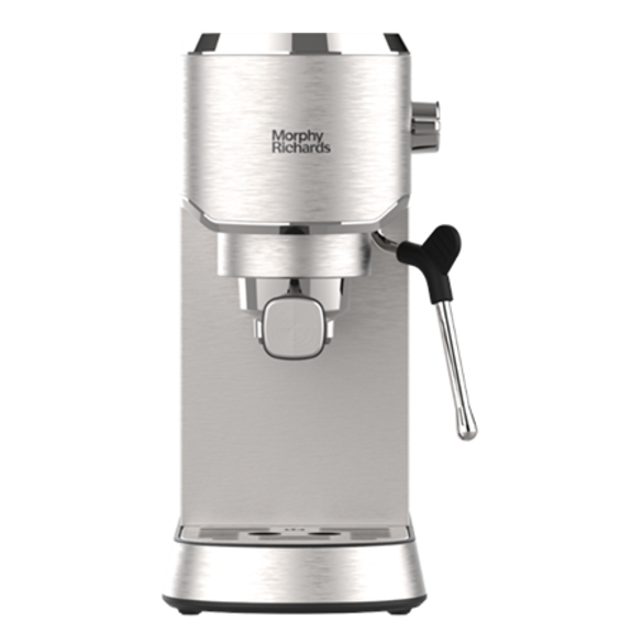 Morphy Richards 15 Bar Compact Espresso Coffee Machine Stainless Steel | 172022