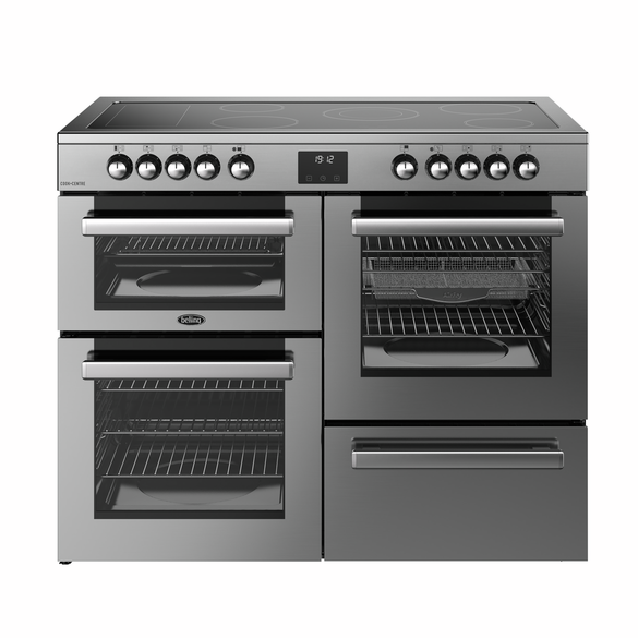Belling Cookcentre 110cm Electric Range Cooker - Stainless Steel | CC110ESTA