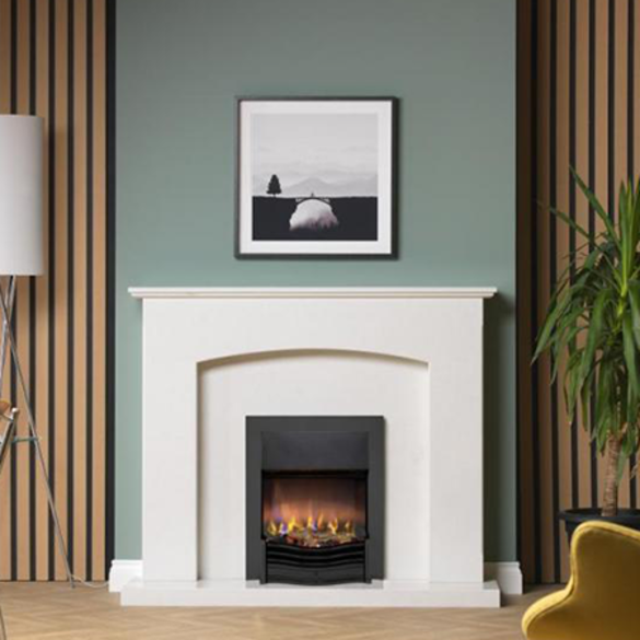 Dimplex Dumfries 2kW Optiflame 3D Inset Electric Fire Black | DMF20BL3D