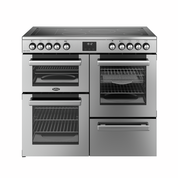 Belling Cookcentre 100cm Electric Range Cooker - Stainless Steel | CC100ESTA