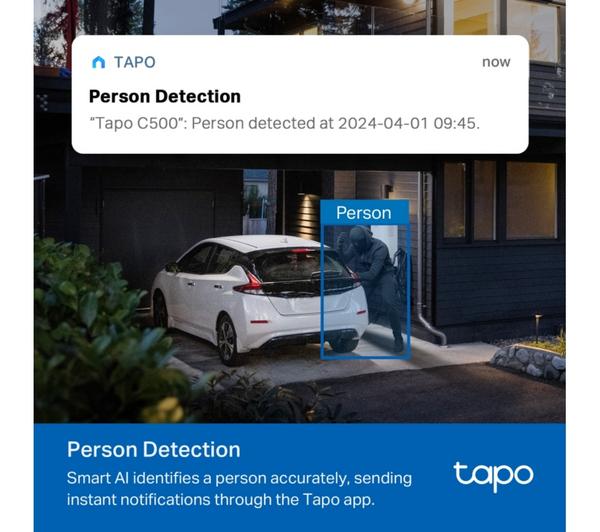 TP-Link Tapo C500 Outdoor Pan/Tilt WiFi Security Camera | TAPOC500