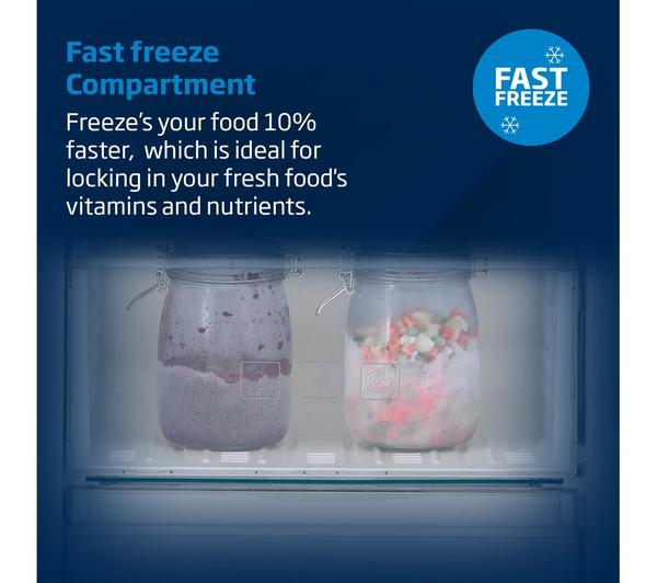 Beko 256L Tall Frost Free Freezer White | FFP4671W