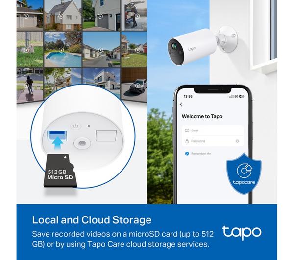 TP-Link Tapo C410 2K Solar-Powered Security Camera Kit | TAPOC410KIT