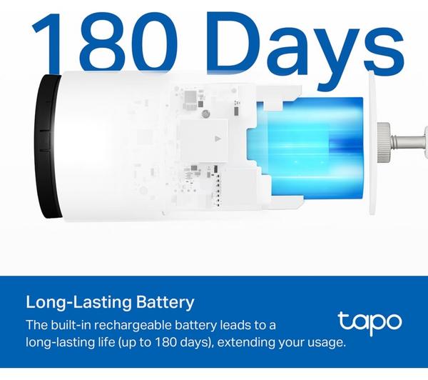 TP-Link Tapo C410 2K Solar-Powered Security Camera Kit | TAPOC410KIT