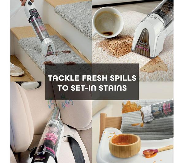 Shark StainForce Cordless Stain-Destroying Spot Cleaner – Grey/Orange | HX100UKT