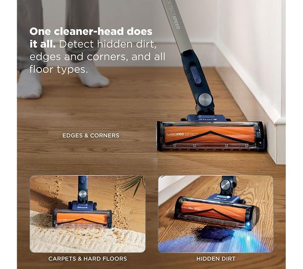 Shark PowerDetect Speed IA1241UK Cordless Vacuum Cleaner – Ultramarine | IA1241UK