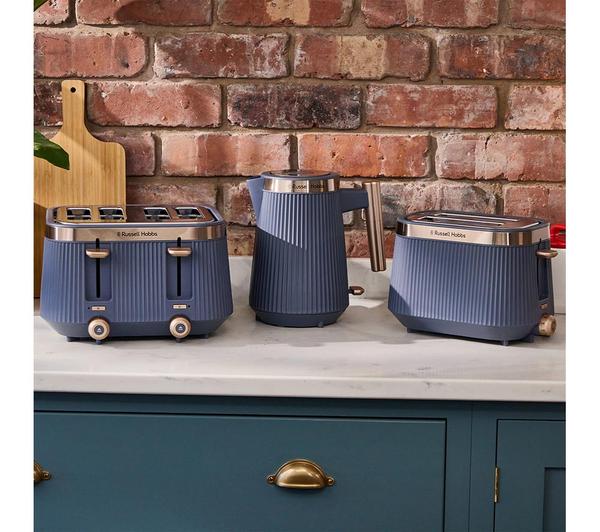 Russell Hobbs Brontë 4 Slice Toaster Soft Navy | 26772