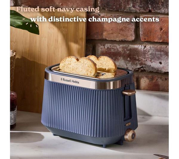 Russell Hobbs Brontë 2 Slice Toaster Soft Navy | 26772