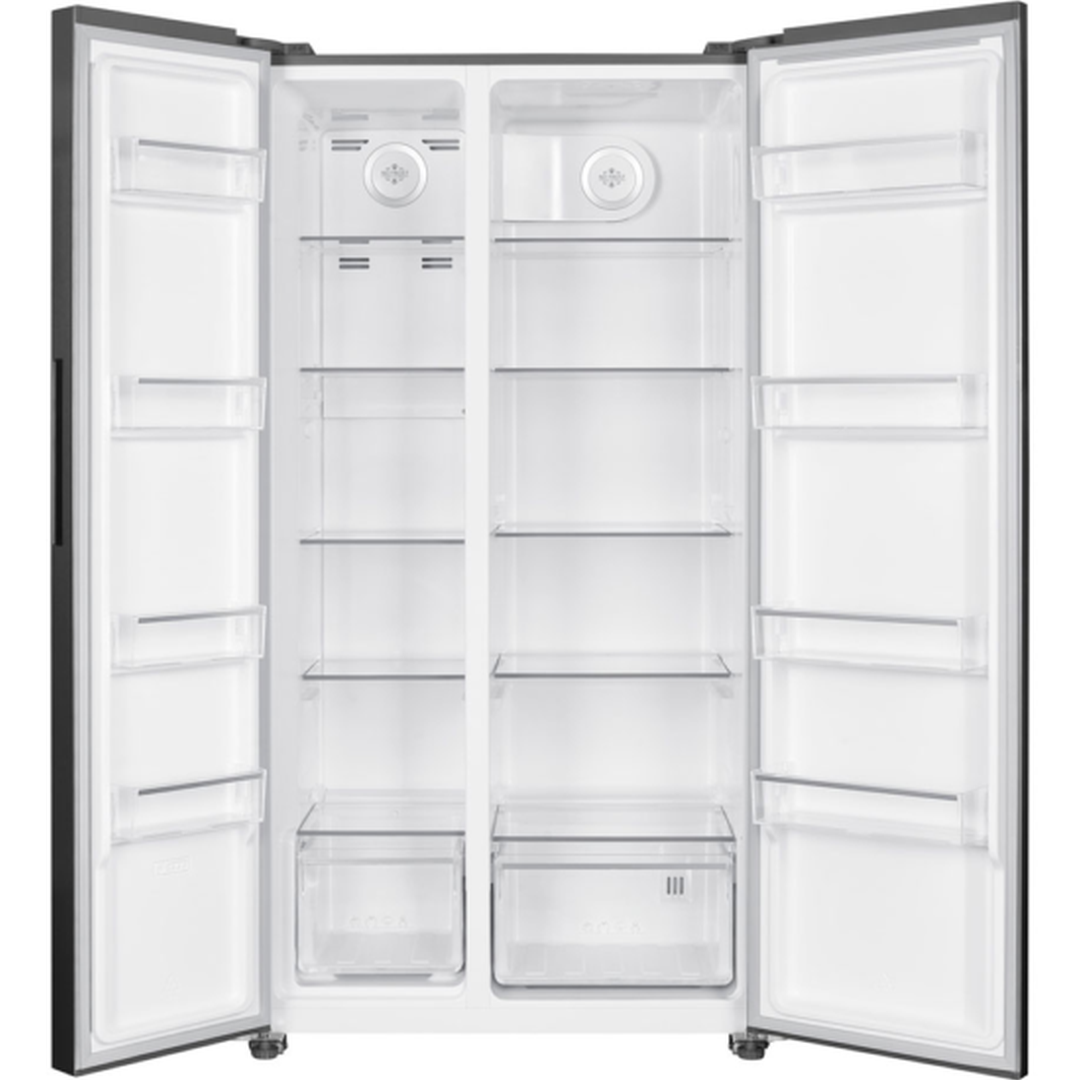 Belling No Frost American Fridge Freezer - Inox | BAFF536BKIX Belling American Fridge Freezer Foys Electrical Cootehill Electrical Foys Electrical Cootehill