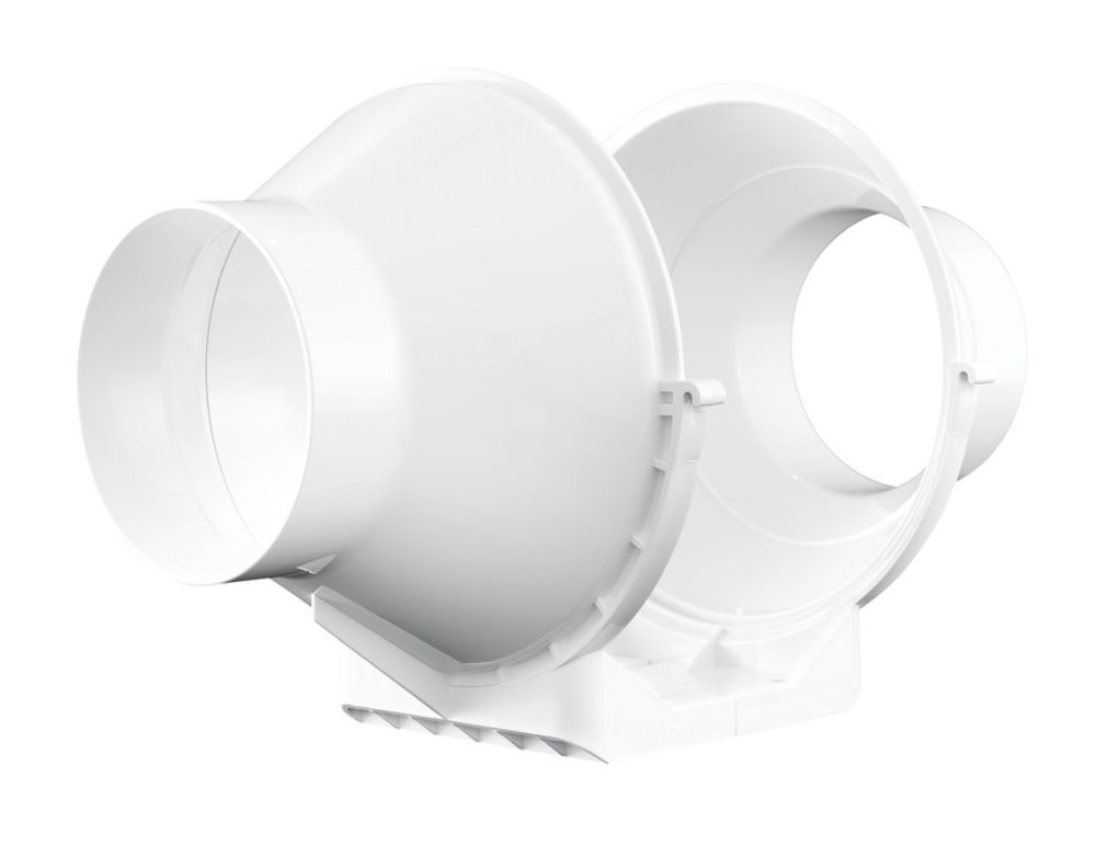 Xpelair Inline Mixed Flow Duct Fan XIMX100T+