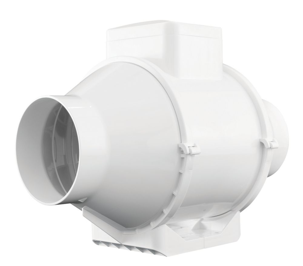 Xpelair Inline Mixed Flow Duct Fan XIMX100T+