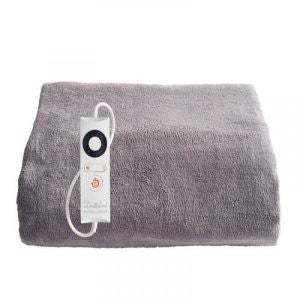 Dreamland Snuggle Up Electric Warming Throw Grey | 16707
