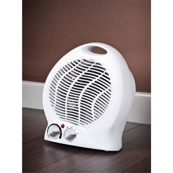 Home Collection 2kW Upright Fan Heater White | 19508