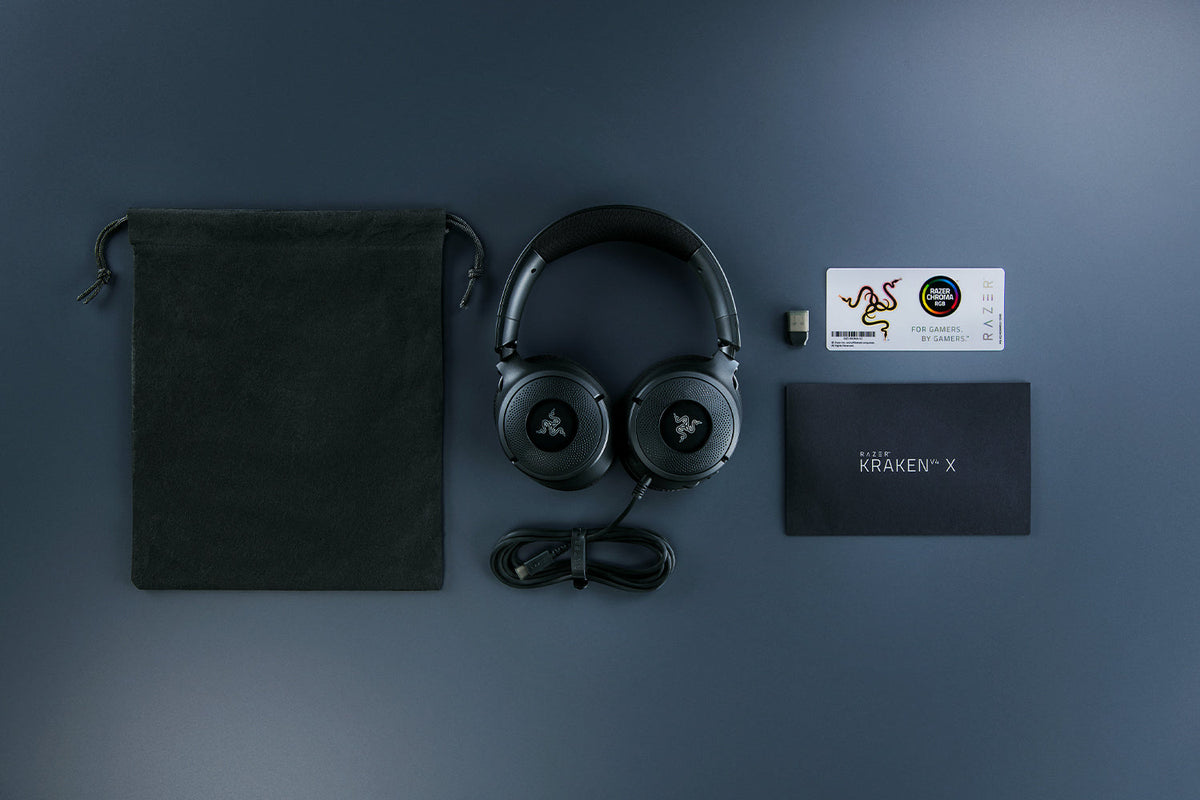 Razer Kraken V4 X Wired Gaming Headset, Black product image
