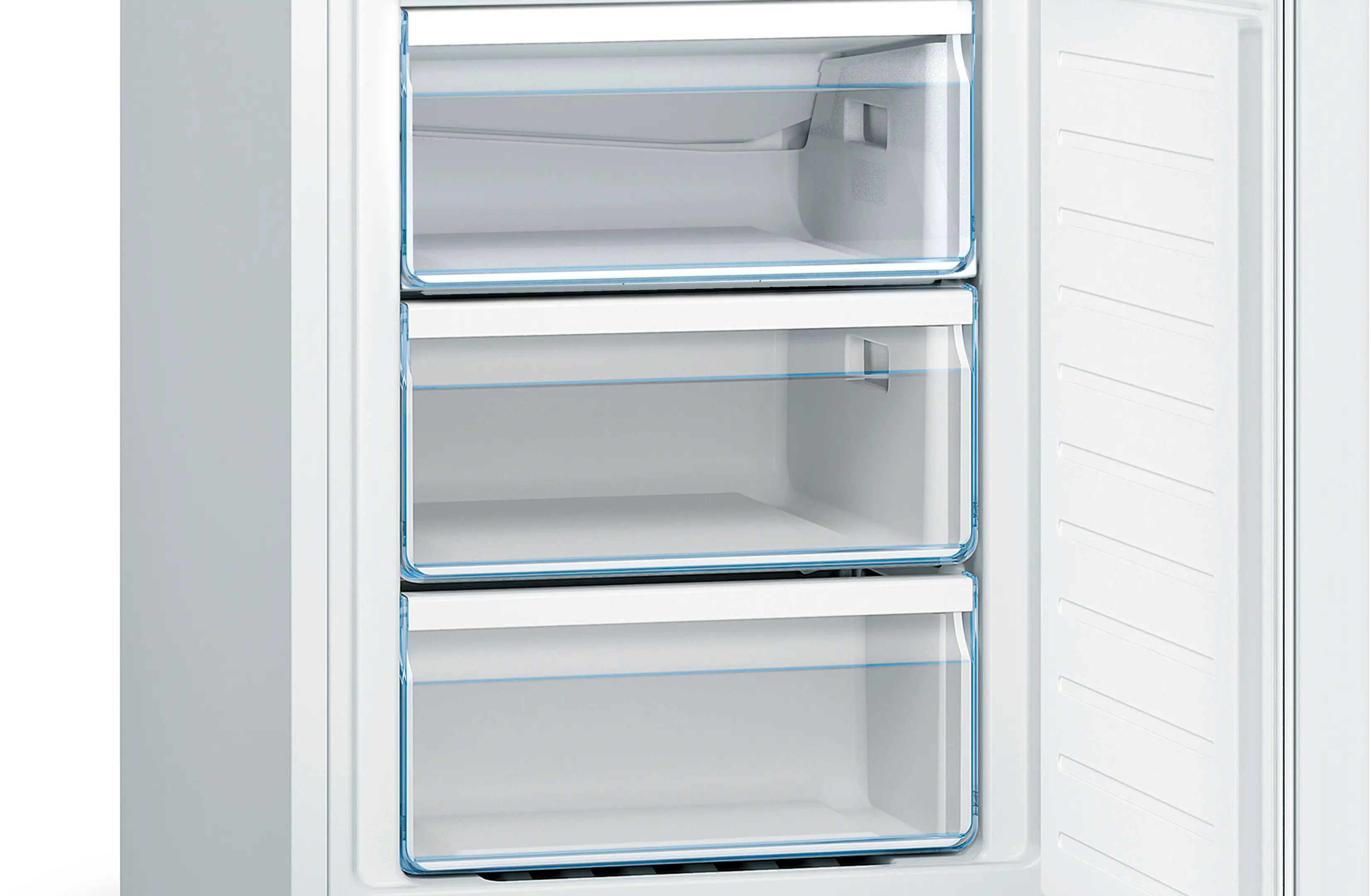 Bosch Series 2 282L Total No Frost Fridge Freezer White | KGN33NWEBG