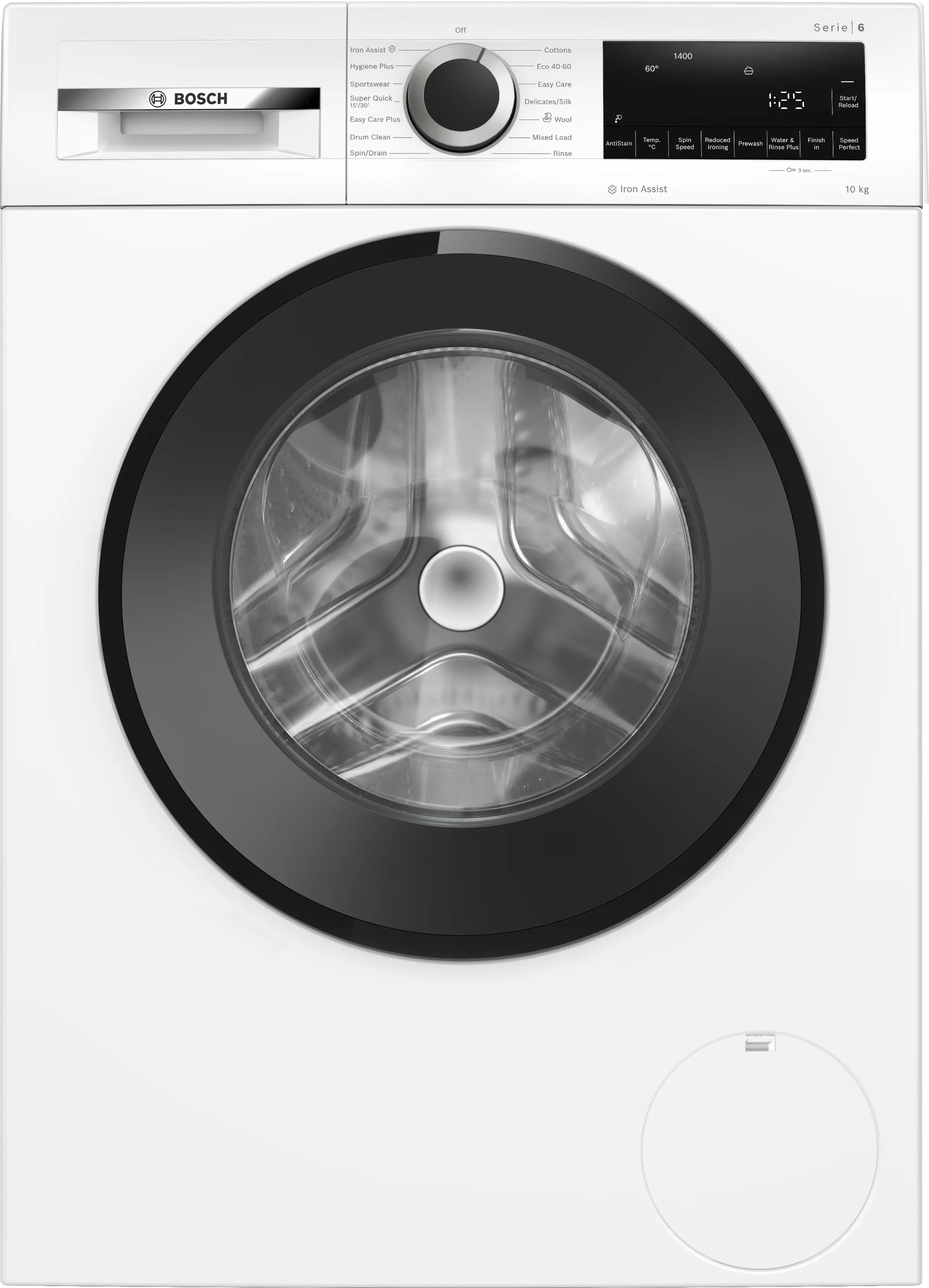 Bosch Series 6 10kg 1400 Spin Washing Machine White | WGG254Z1GB