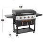 Blackstone Griddle Plus 36 Inch Griddle with AirFryer | 257-1868DK