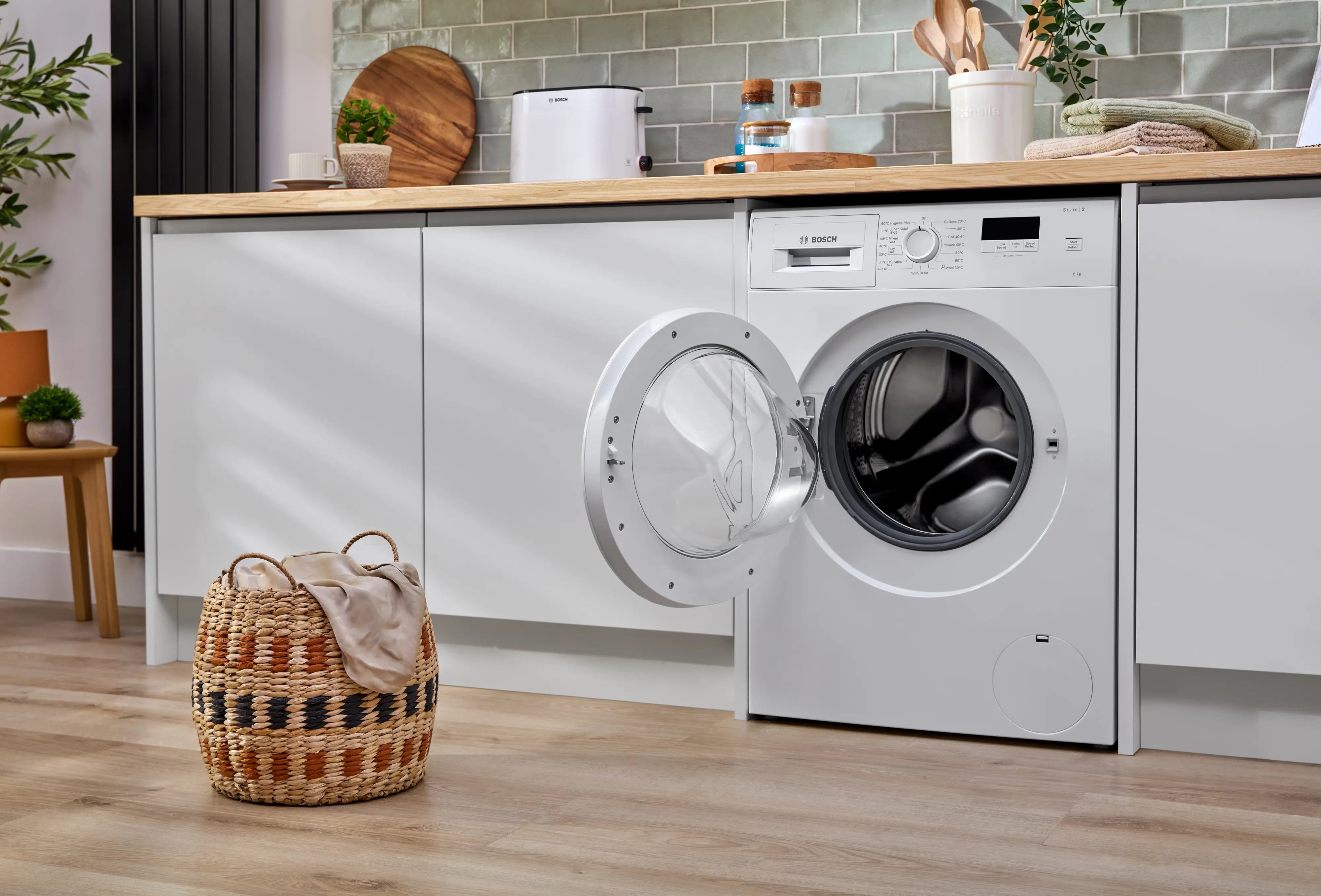 Bosch Series 2 8kg Front Load Washing machine | WGE03408GB