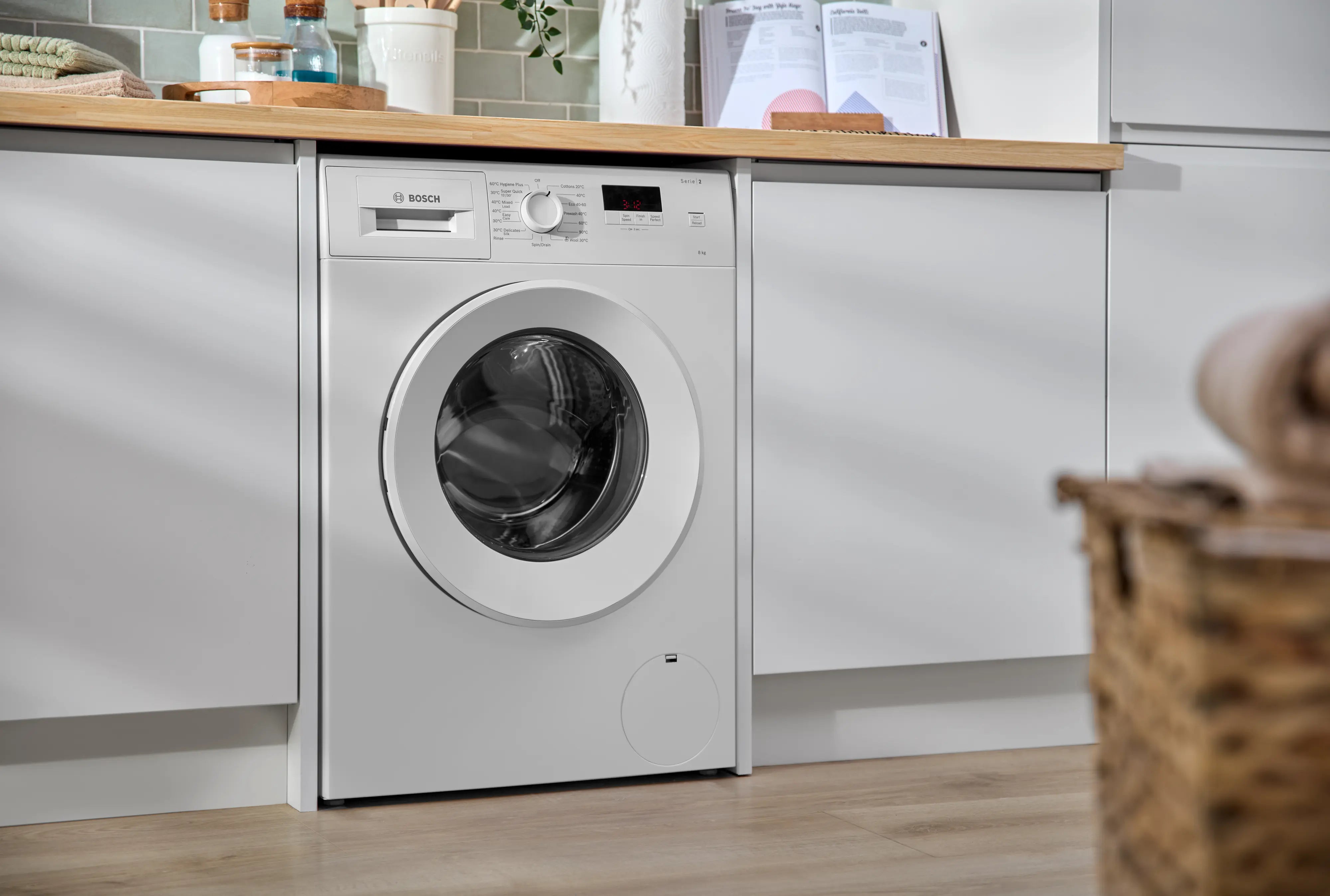Bosch Series 2 8kg Front Load Washing machine | WGE03408GB