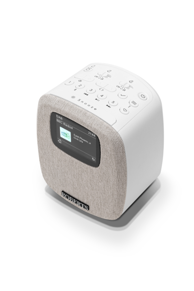 Roberts Ortus 5 DAB+/FM Bluetooth Alarm Clock Radio in White