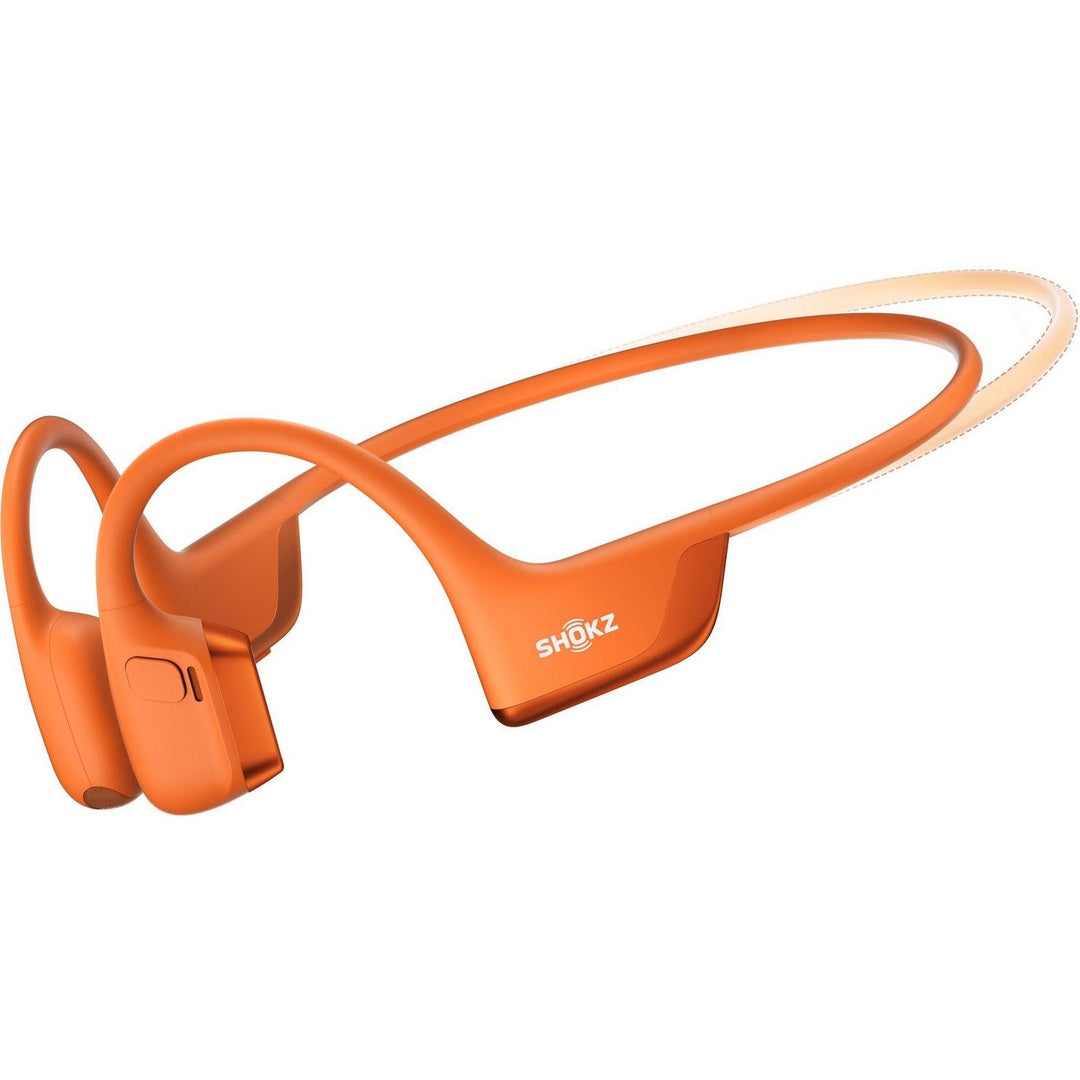 Shokz OpenRun Pro 2 Mini 30.3g Open-Ear Wireless Sport Headphones – Orange | 38-S821-MN-OR Shokz Headphones Foys Electrical Cootehill Electrical Foys Electrical Cootehill