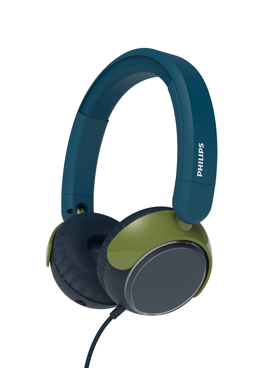Philips 2000 Series Kids’ On-Ear Headphones Crystal Teal | TAK2000CT/00