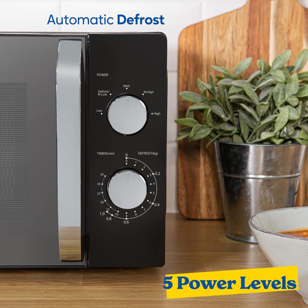 Russell Hobbs Brontë 20L 800W Manual Microwave Black | RHMM833B