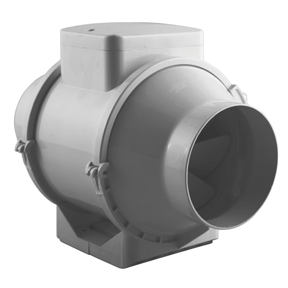 Xpelair Inline Mixed Flow Duct Fan XIMX100+