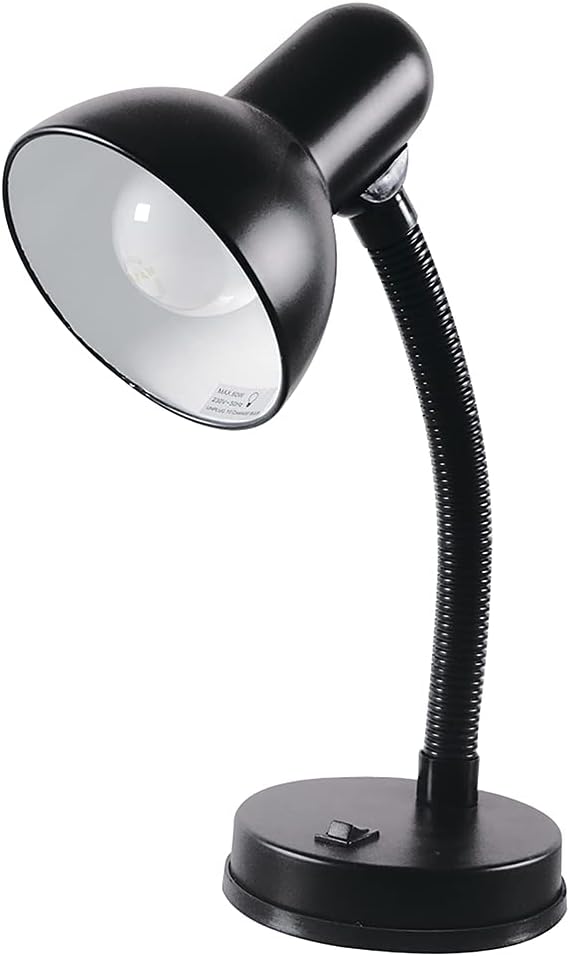 Lloytron Classic Flexi Desk Lamp Black | L958B