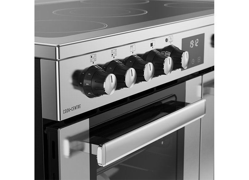 Belling Cookcentre 90cm Induction Range Cooker Stainless Steel | CC90EISTA