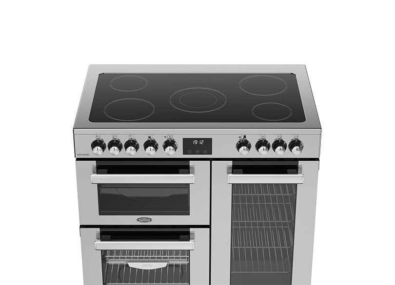Belling Cookcentre 90cm Induction Range Cooker Stainless Steel | CC90EISTA