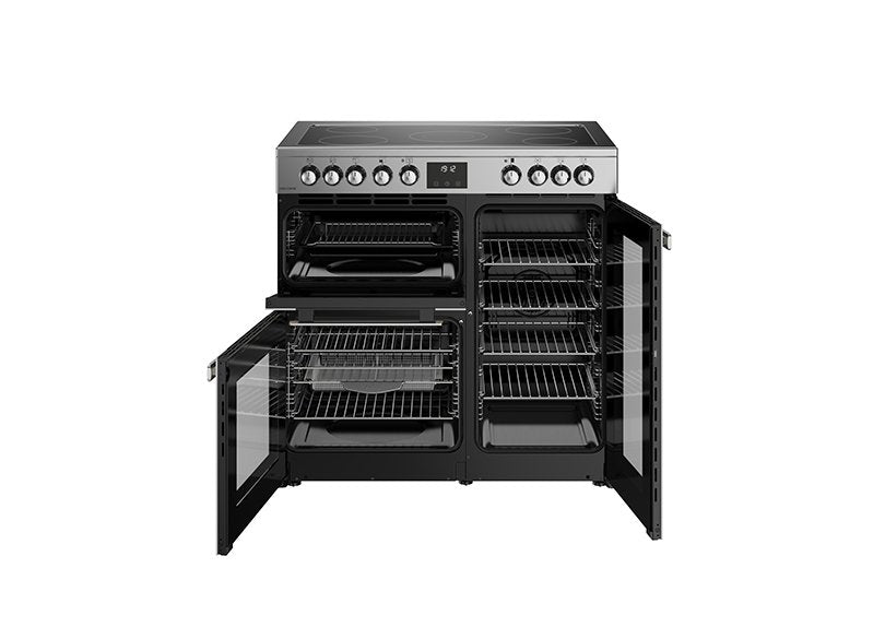 Belling Cookcentre 90cm Induction Range Cooker Stainless Steel | CC90EISTA