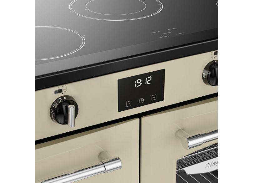 Belling Farmhouse 110cm Electric Ceramic Range Cooker Cream | 444411836