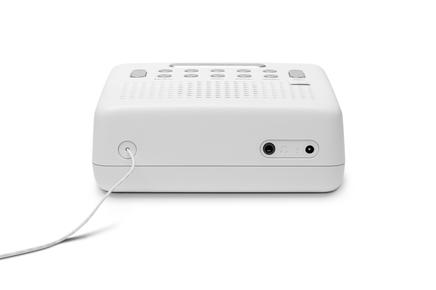 Roberts Ortus FM Dual Alarm FM Clock Radio in White
