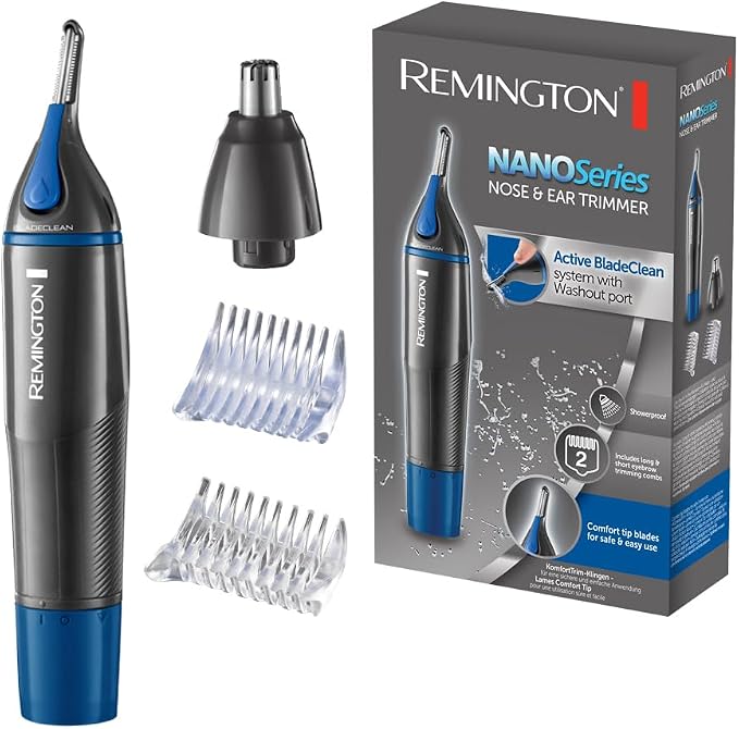 Remington NANOseries Nose and Ear Trimmer Black | NE3850