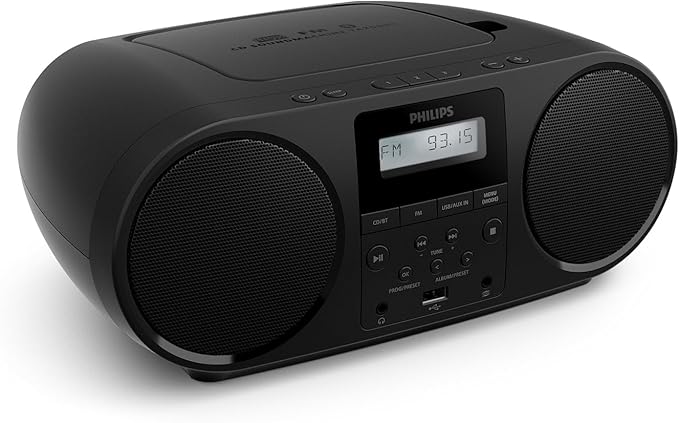 Philips All-in-One CD Player with FM Radio & Bluetooth | TAZ5000