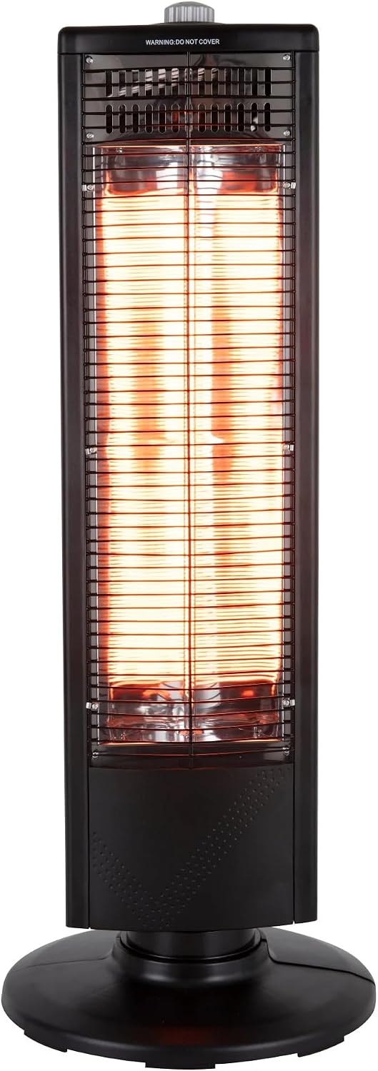 Warmlite 2kW Upright Fan Heater White | WL42013
