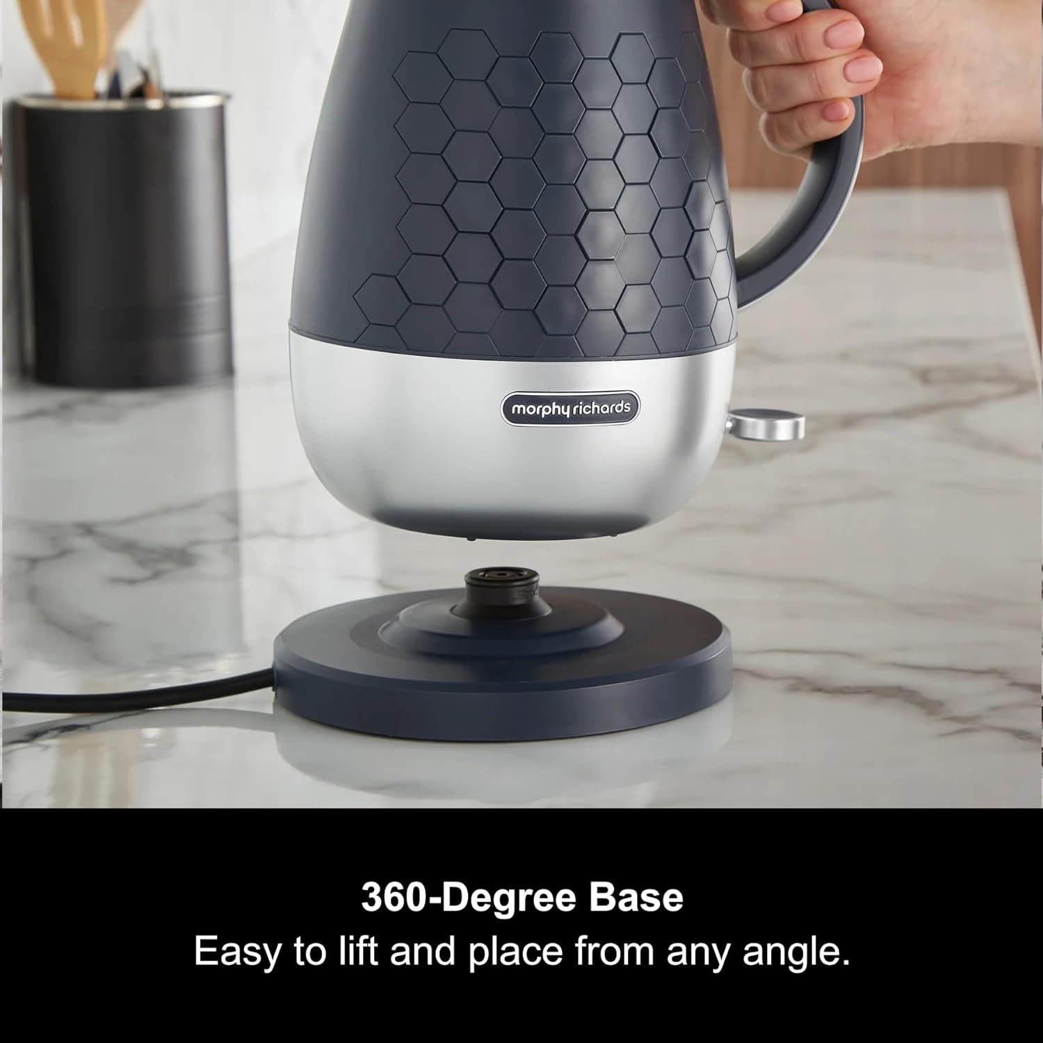 Morphy Richards Cassini 1.7L Rapid Boil Jug Kettle Outer Space Blue | 103021