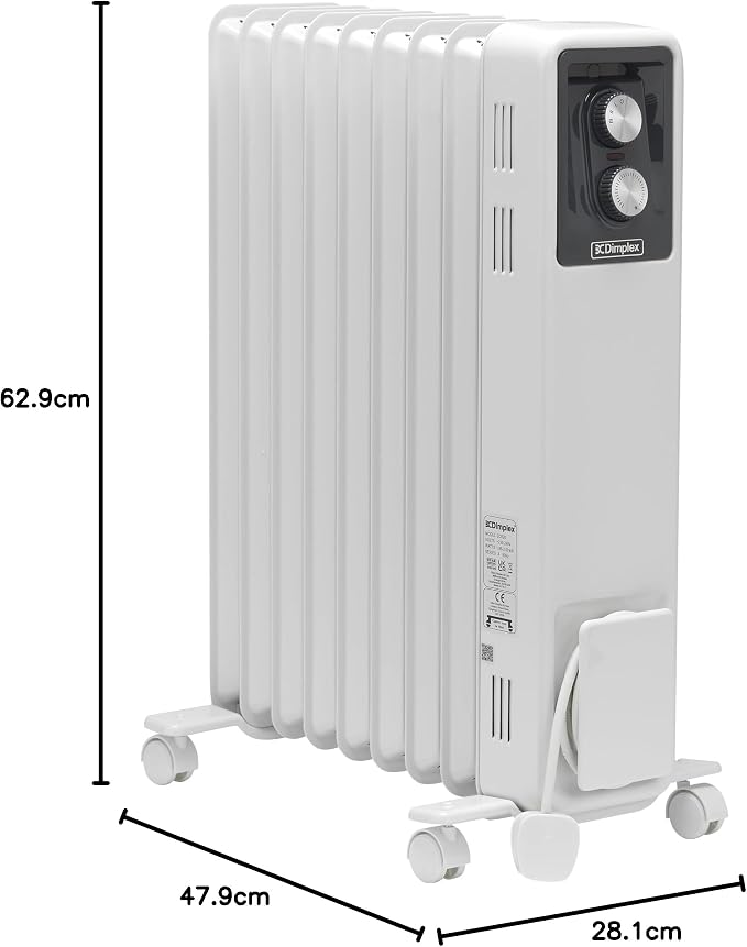 Dimplex 2kW Oil Free Column Radiator | ECR20