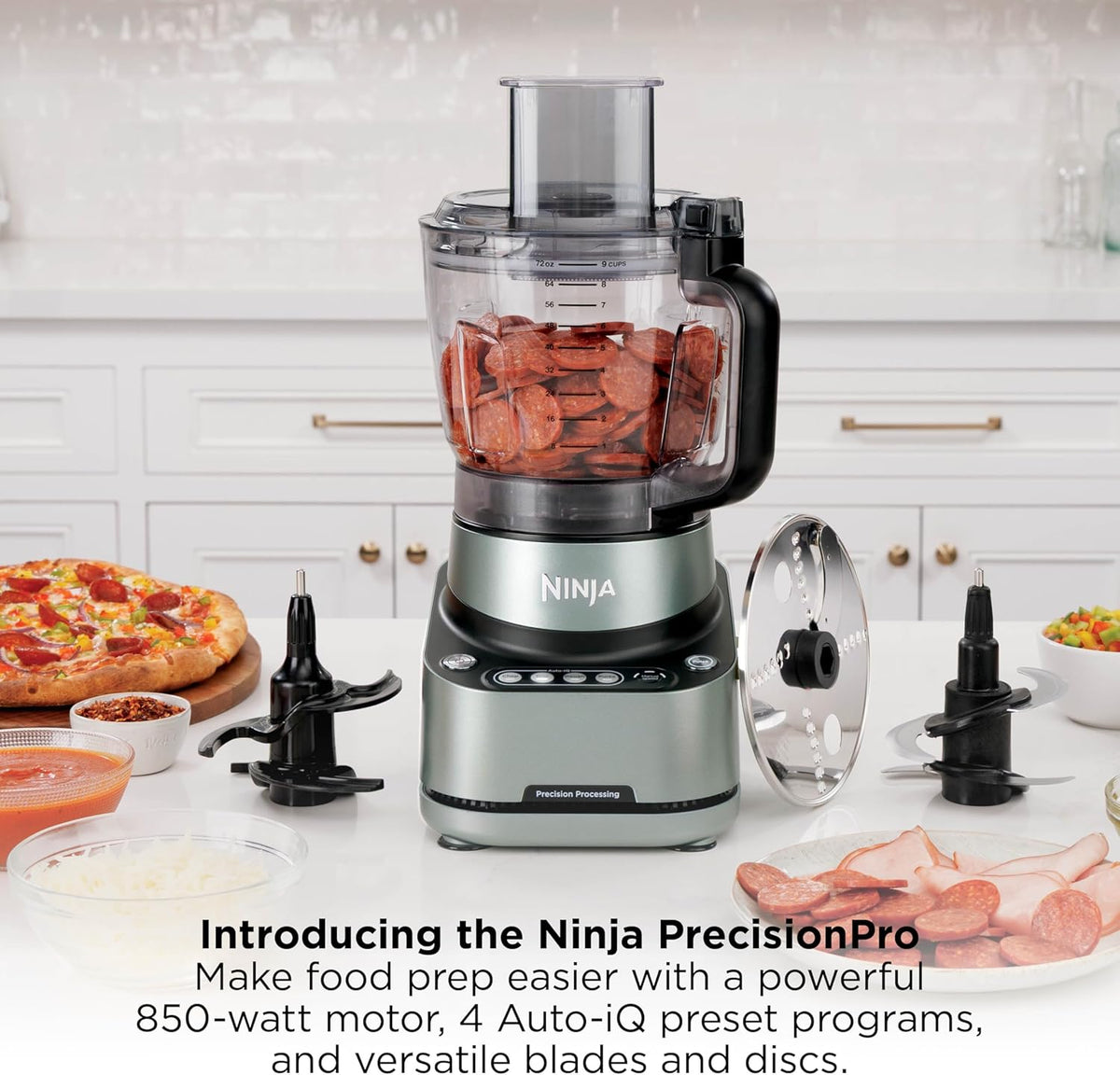 Ninja PrecisionPro 2.1L Food Processor Black | BZ651UK
