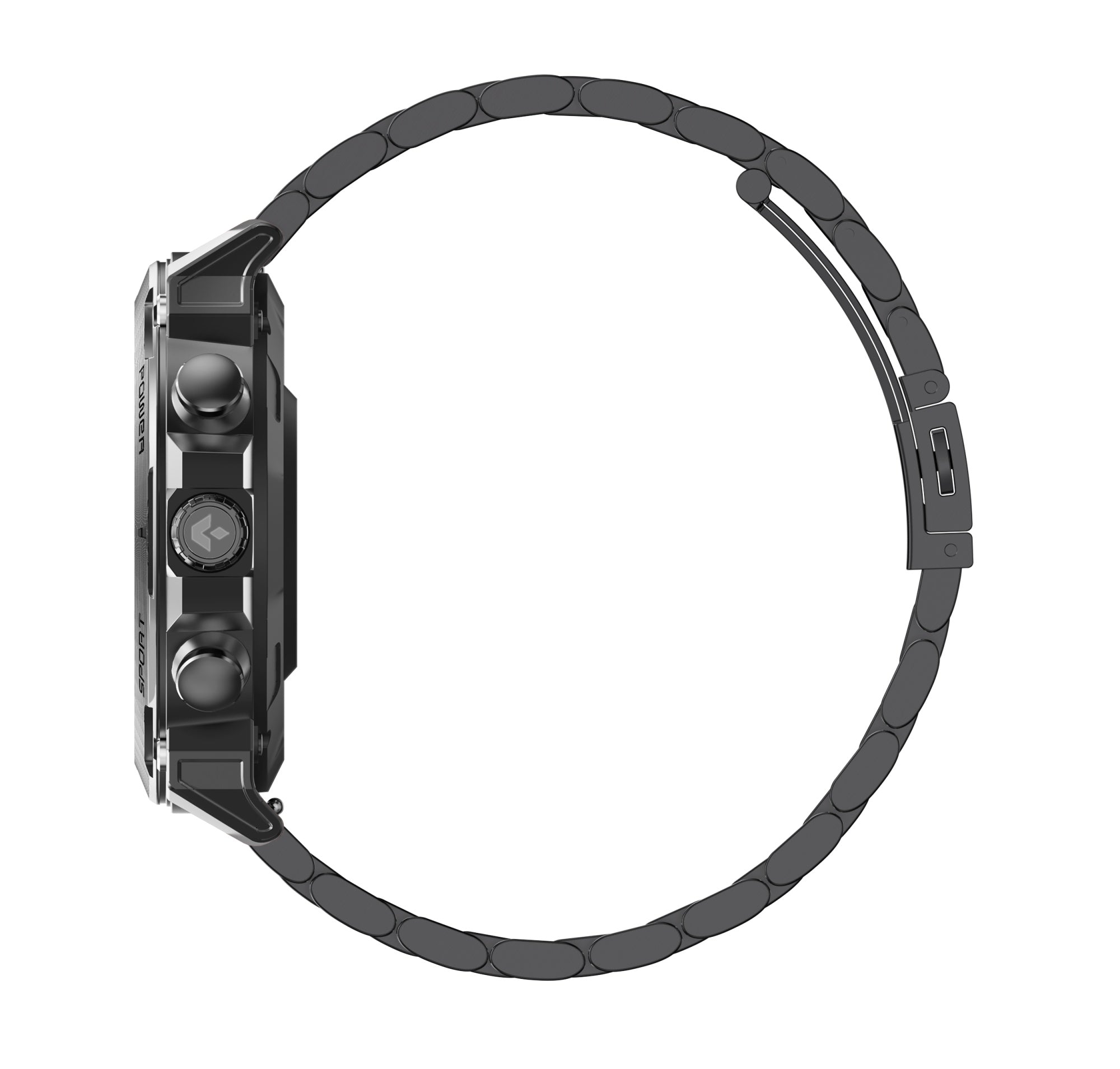 Garett Atom Smart Watch Black Steel
