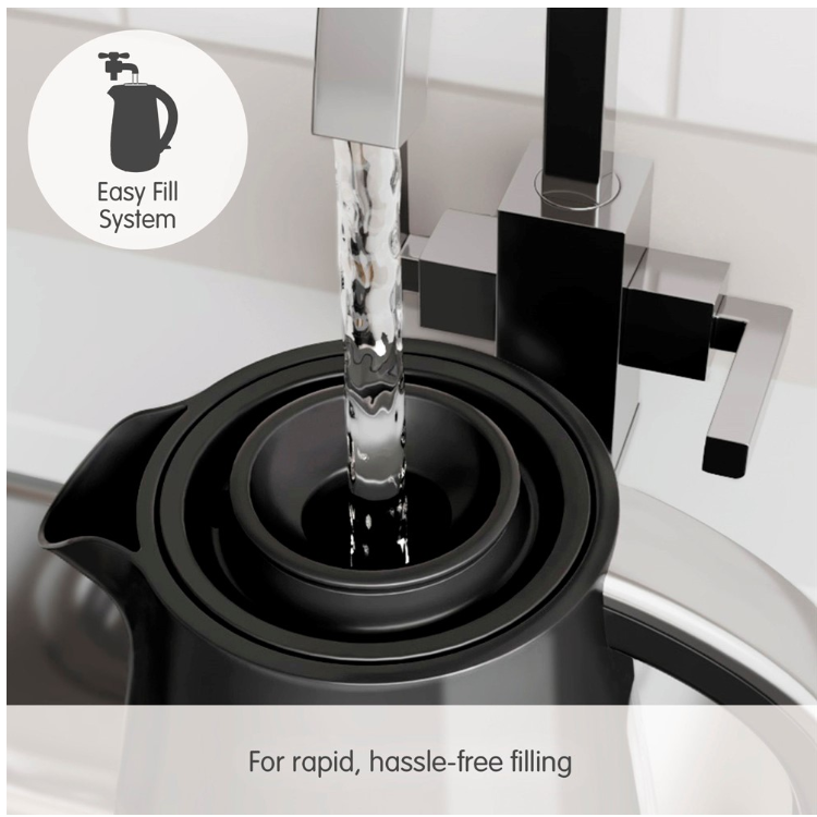 Morphy Richards Hive 1.5L Rapid Boil Jug Kettle Black | 108271