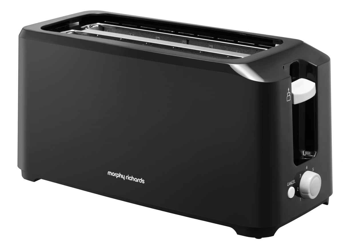 Morphy Richards Essentials Toaster, Black 980608