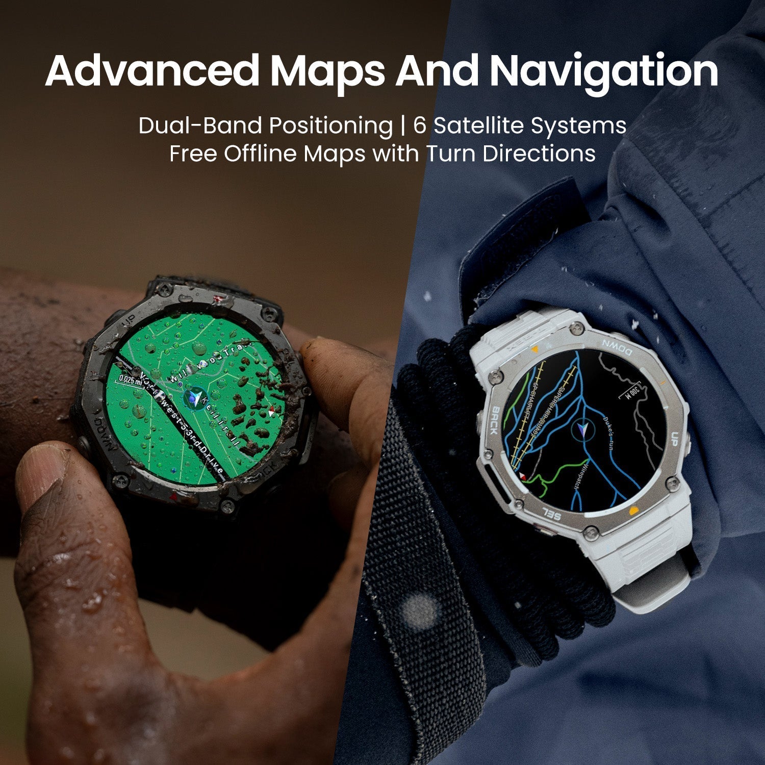 Amazfit T-Rex 3 Rugged GPS Smartwatch Lava | T-Rex 3