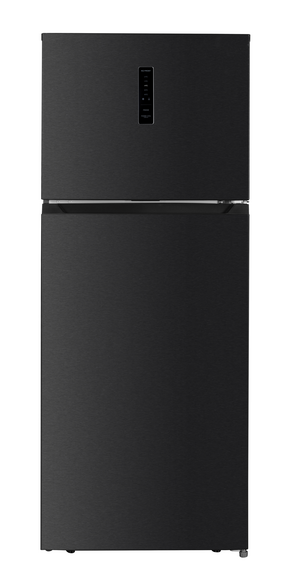 Belling 71cm 415L Total No Frost Fridge Freezer Black Steel | BFF415BKIX