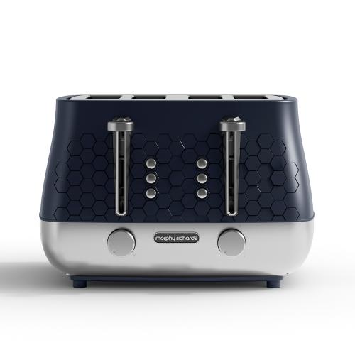 Morphy Richards Cassini 4 Slice Toaster Outer Space Blue | 243021